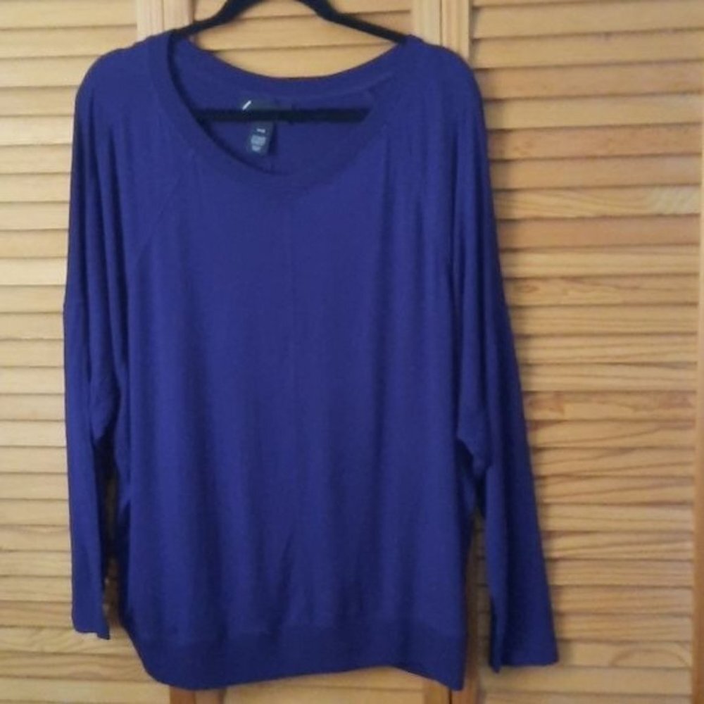 Lane Bryant Drop Shoulder 3/4 Length Sleeve Lightweight Sweater Size 18/20